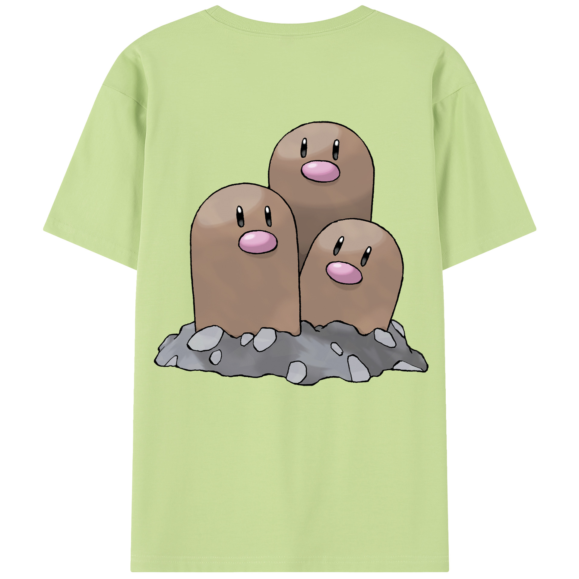 （画像用） ポケットモンスター Pokémon 綿100％半袖Tシャツ（背面プリント）